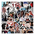 50Pcs Teen Wolf Hot TV Graffiti Sticker for Boy Girl Notebook Daily Phone Diy Decor Waterproof Printing Stickers