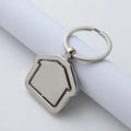 New Fashion Style Wholesale Bluk Sublimation Logo Keyring Key Chain Customized Metal Keychain