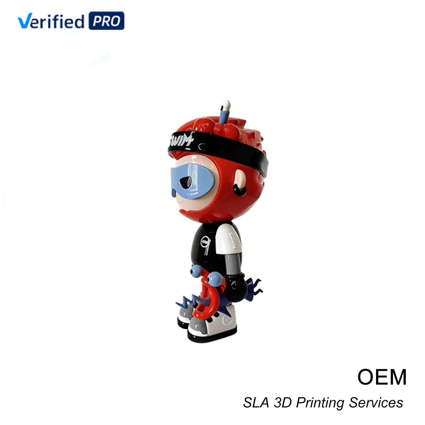 Professional High Precision DLP/SLS/SLM/SLA/FDM Custom Nylon Resin Peek Metal Jewelry 3D Printing Service MOQ 1pcs 3-7 Days