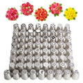 Russian Cake Nozzle Cake Icing Nozzles Set Stainless Steel 304 Cake Decorating Nozzles Tips Baking Tools