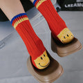 Unisex Funny Mid-Calf Cotton Socks Hot Ins Street JP Style with Thick Thread Knitting Fashionable Sports Socks for Autumn