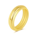 Platinum Plated Glossy Engagement Wedding Rings Exquisite S925 Silver Couture Friend Couple Rings