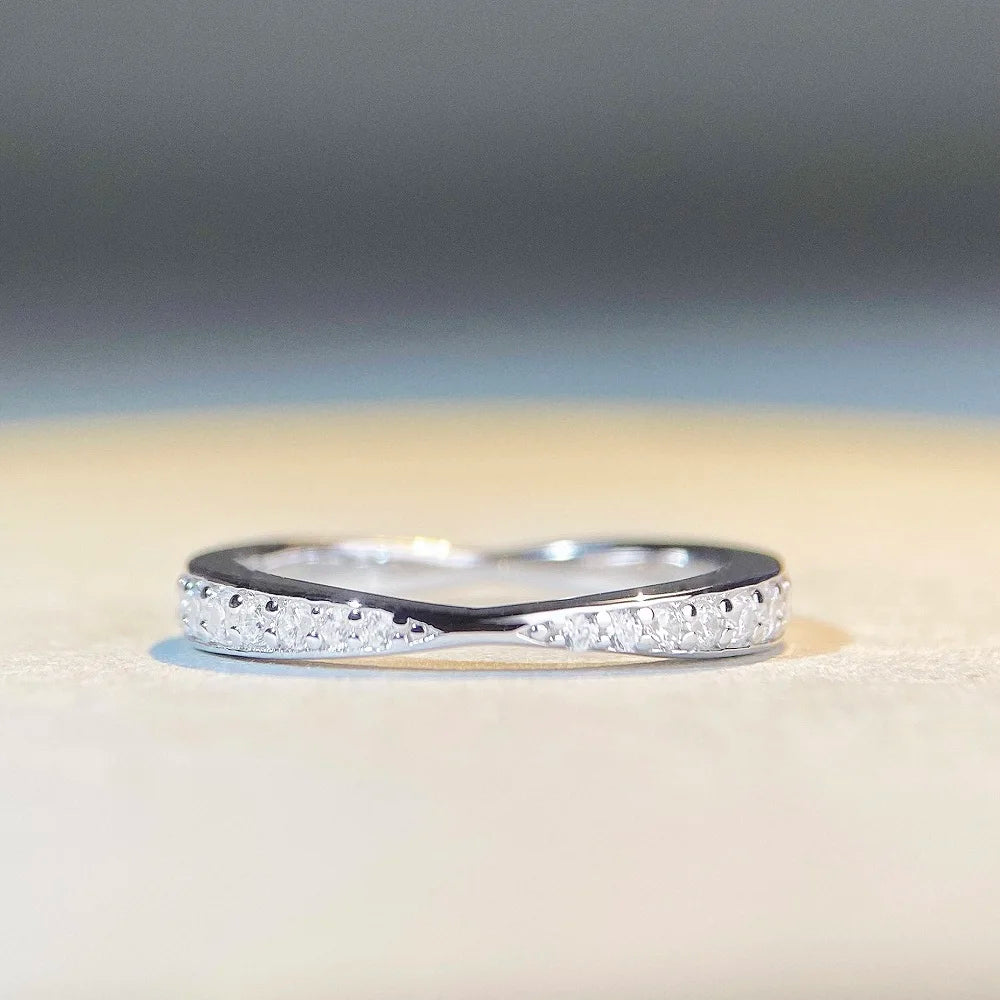 Wholesale 925 Sterling Silver Fine Jewelry Personalized Wedding Rings 5A Colored CZ Cubic Zircon Gemstone White Gold Best Price