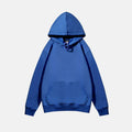 Custom Designed Heavyweight Pullover for Men Fashionable Sportswear Plain Dyed Solid Pattern Hoodie