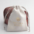 Wholesale Custom Logo Printed Velvet Drawstring Pouch Small White Black Perfume Jewelry Packaging Dust Proof with Suede Material