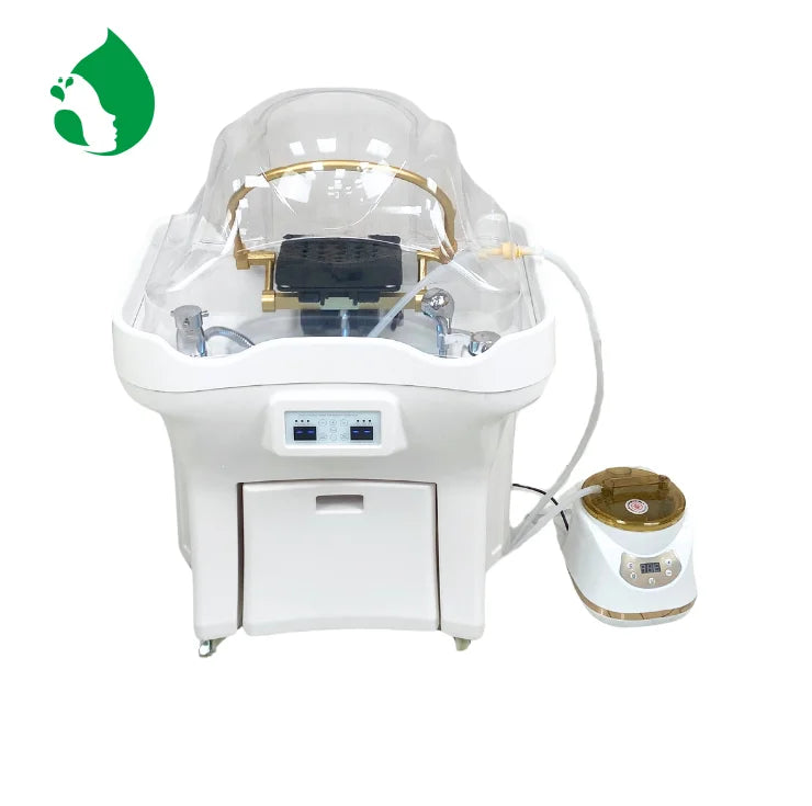 Hot Sale White Color Spa Shampoo Basin Detachable Mobile Hair Washing Basin New Modern Thickened Shampoo Basin for Beauty Salons