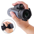 10-30X50 Telescope 4K Super Telephoto Zoom Retractable Eyepiece Monocular Telescope