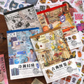 Modern Memory Series Retro Poster Wall Sticker DIY Car Stickers Luggage Guitar Laptop Pad Vintage Graffiti Sticker Decal