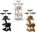 OEM Supplier Luxurious Multi-Level Cat Scratching Tree House Sustainable Sisal Post with Jump Platform Tree