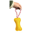 Natural Loofah Cotton Rope Dog Toy Strong Bite-Resistant Eco-Friendly Interactive Training Pet Brushing Toy