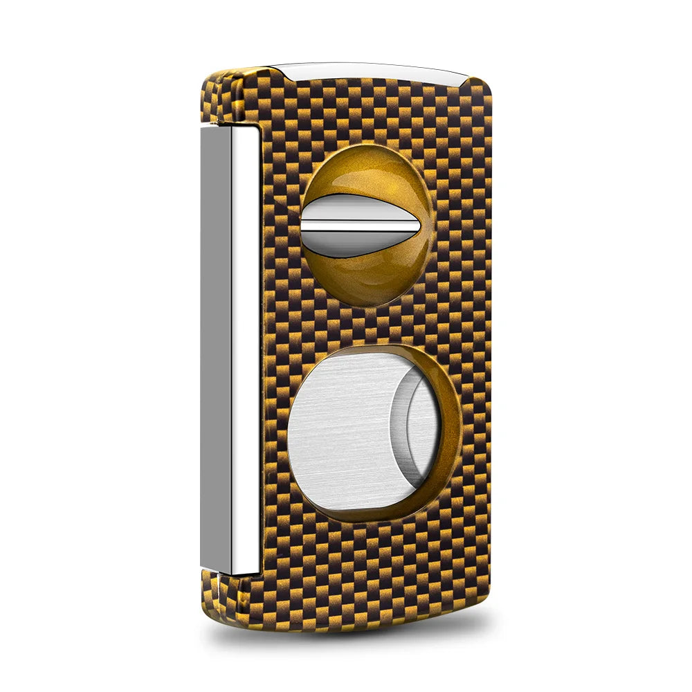 CIGARLOONG Cigar Cutter Top Quality Stainless Steel High-ranking Double-edged Cigar Cutter Gift Box