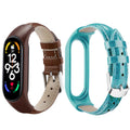 Forwelleny Factory Leather Wrist Strap Bracelet for  Mi Band 3 4 5 6 7 Strap Wristbands Smart Accessories