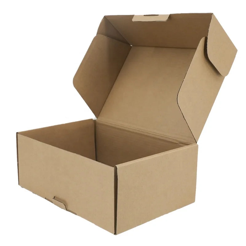 Corrugated Paper Packaging Box Foldable Private Label Boxes Mailer Shipping Jewellery Packaging Recyclable