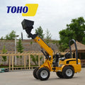 2023 China TOHO Kubota Engine Telescopic Arm Loader Small Mini Front End Loader with Hydraulic Pump 4x4 Wheel Drive