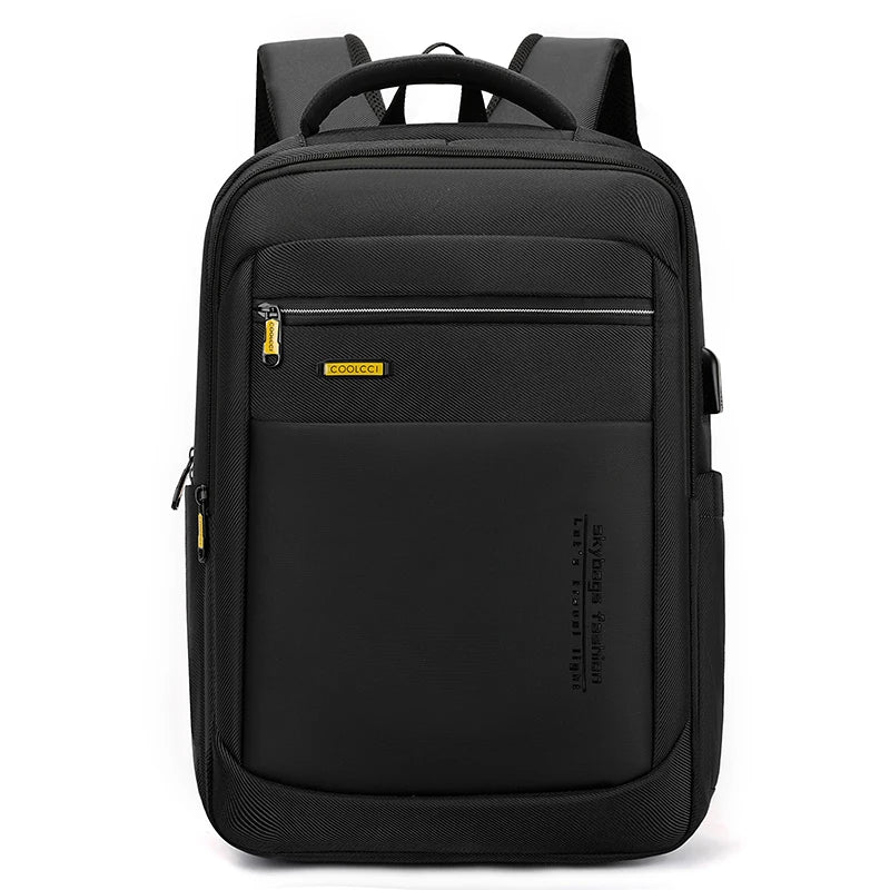 Factory Supplied Large Capacity Waterproof Ultra-Light Nylon Fabric Outdoor Travel Business Leisure Men Laptop Backpack Bag