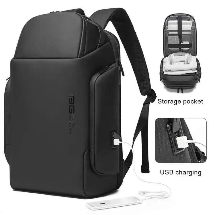 Factory New Arrival Wholesale Usb Charger Student Fashion Anti Theft Smart Custom Men Waterproof School Laptop Backpack Bag