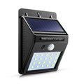 20 Led Solar Lights Pir Motion Sensor Outdoor IP65 Waterproof Wireless Security Dimmable Garden Street Wall Lamp