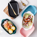 Customized Tableware Microwave Oven Safe Ceramic Baking Pan Cheese Baked Rice Pan Soup Plate Dishes