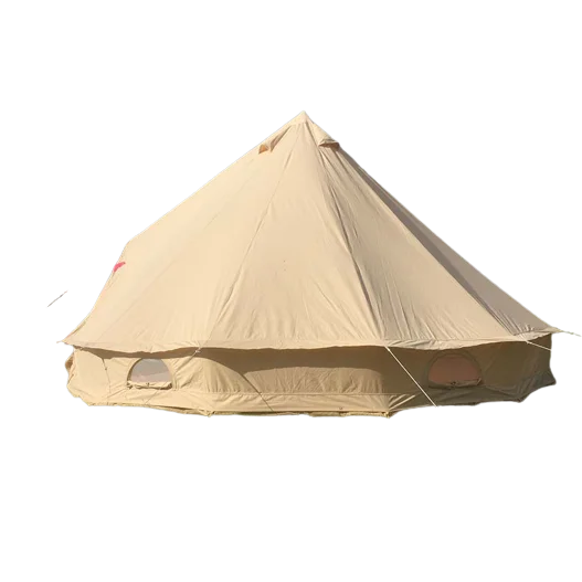 Outdoor Glamping Bell Canvas Car Roof Top Tent Single Layer Waterproof Four-Season