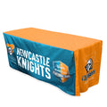 Custom Logo Fitted Table Cover 4ft/6ft/8ft Rectangle Trade Exhibition Show Advertising Table Cloth