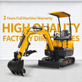 China Small Digger 1ton 2 Ton 2.5ton 3ton 4ton 5ton 6ton New Hydraulic Crawler Mini Excavator
