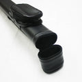 Hot Selling Classic 1B1S Black Leather 1/2 Billiard Pool Cue Case Bag MegaBDM