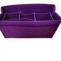Affordable Luxury Storage Cosmetic Classic Felt  Tote Bag Handbag  Organizer Never Full