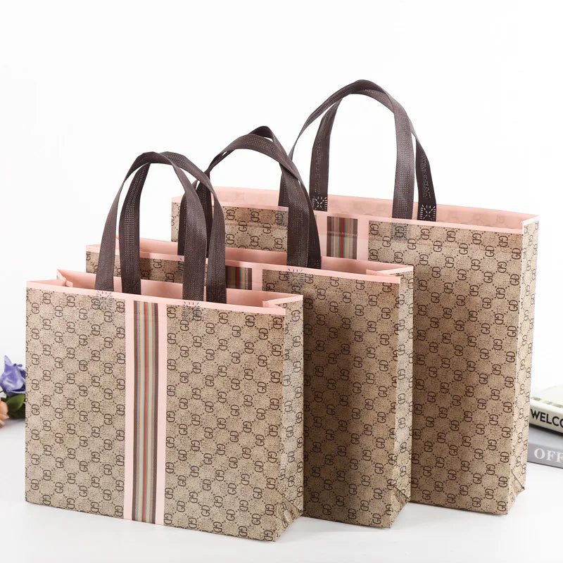 Top Quality Free Sample Customized Eco-friendly Printed Folding  Recyclable  pp Woven Laminated Shopping Tote Bag
