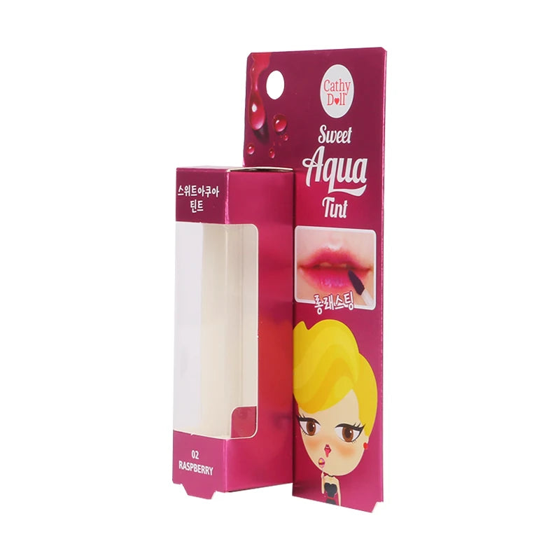 Custom Printing Lip Gloss Lip Balm Packaging Box Custom Lip Balm Display Box with Window