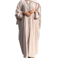 2023 New Eid Embroidered Dubai Abaya Dress Ramadan Women Robe Front Open Kimino Cardigan Turkey Kaftan Islamic Clothing