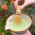 Pottery Bowl with Glaze Handmade Glaze Matcha Cup for Tea Ceremony
