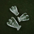 Huiying Stone clear Quartz Small Angel 1.5 Inch Sculpture Crafts