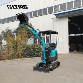 For 2024 New Design 1 Ton Mini Crawler Excavator with Motor & Pump High Efficiency CE EURO 5 Compliance Low Prices
