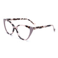 2025 New Design Fashion Cat Eye Acetate Eyeglasses Frames Ladies Acetate Spectacle Glasses Frame for Women
