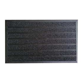 Extra Durable Outdoor Non-slip Waterproof Front Door Mat 30 X 17 Inches Jacquard Loop Pile Washable Rubber Back Cut Grass Design