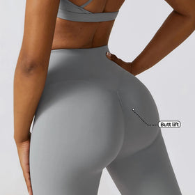 Custom Breathable High Waist Tight Yoga Leggings Fitness Gym V Shaped Butt Lift Sport Pants for Women