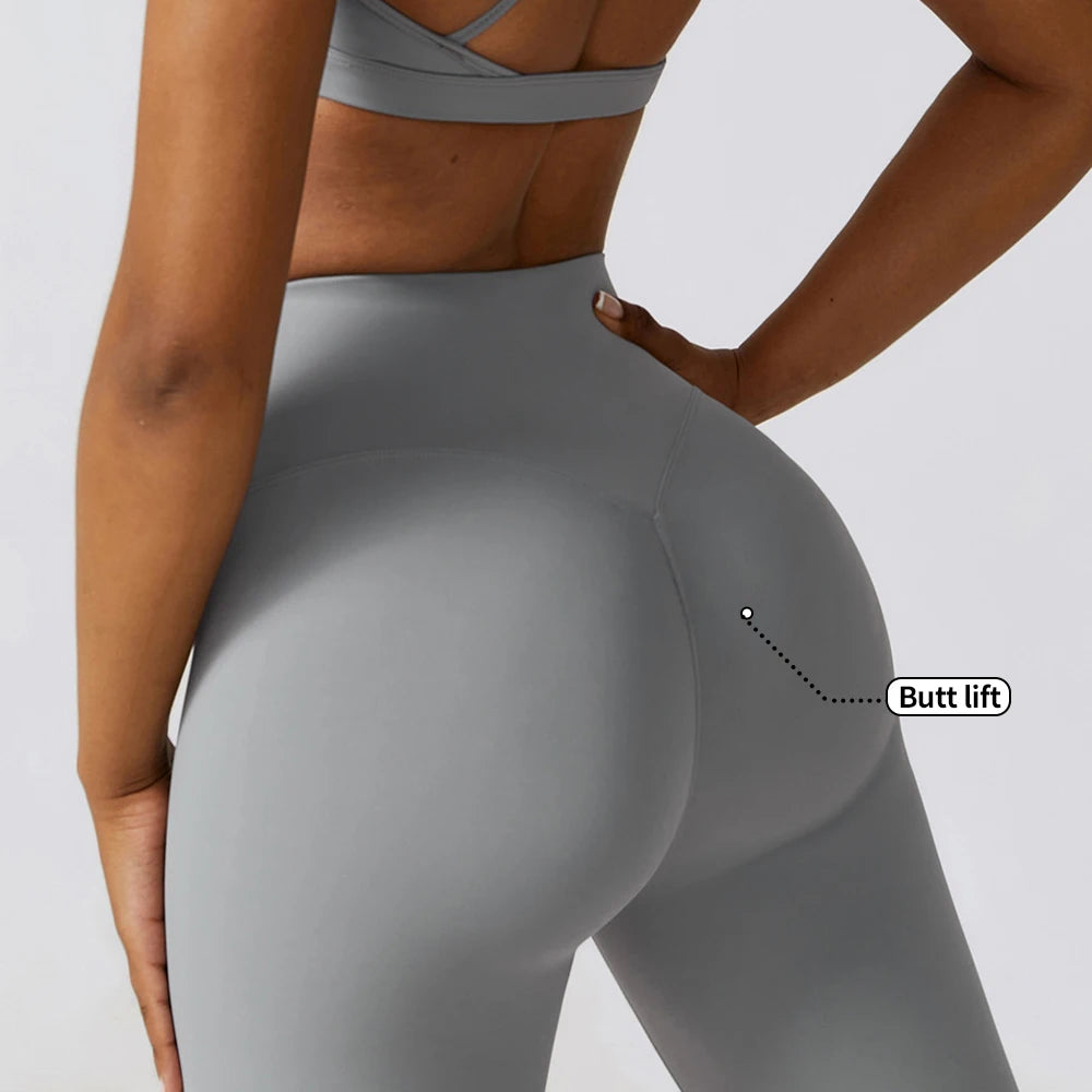 Custom Breathable High Waist Tight Yoga Leggings Fitness Gym V Shaped Butt Lift Sport Pants for Women