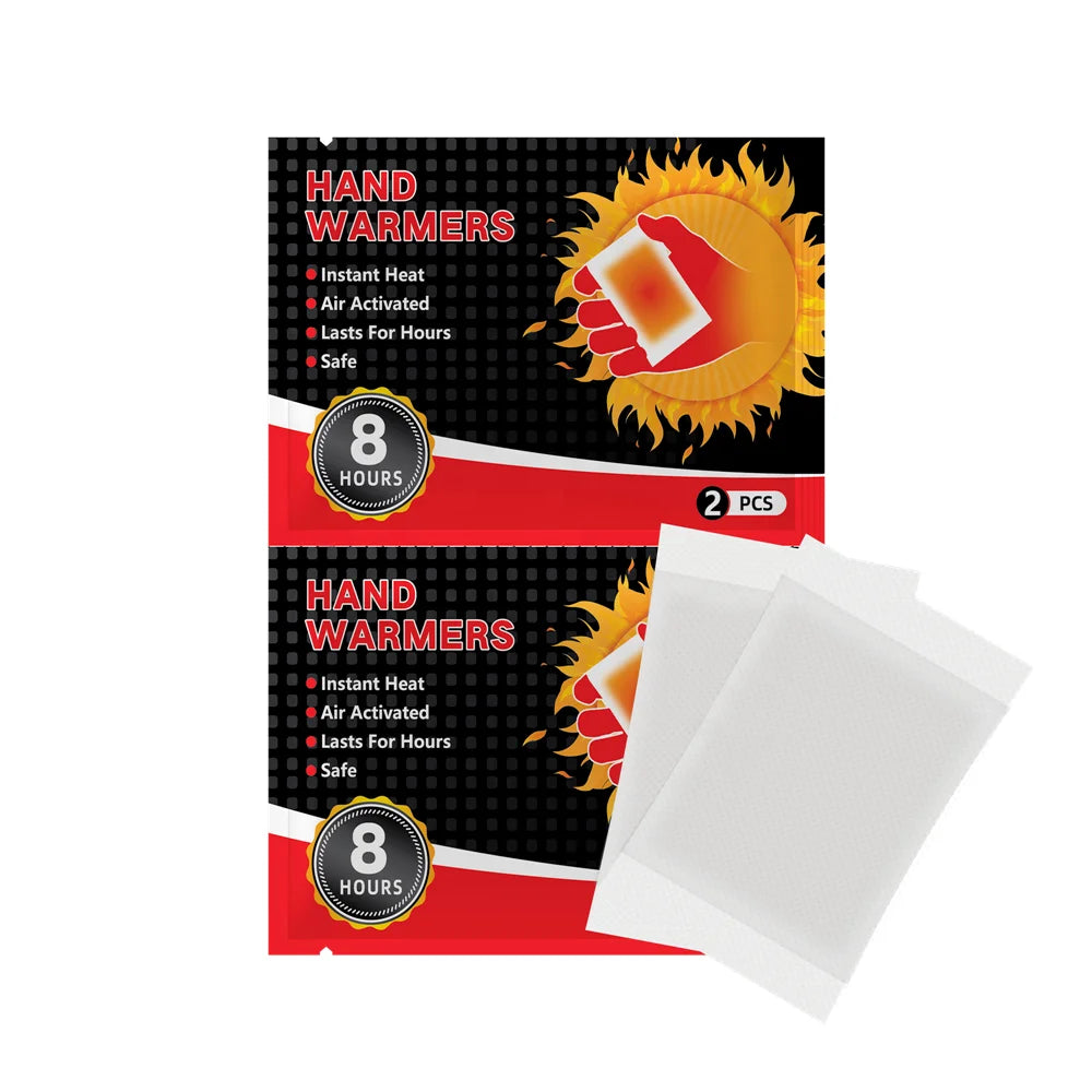 2 Pack White Hand Warmer 8 Hours Handwarmer Avocado Heat Packs Best Camping Mini Heater
