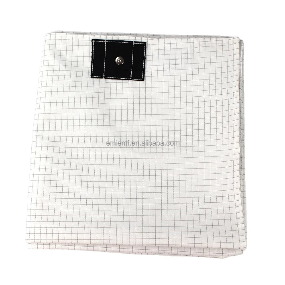 CONDUCTIVE Grounding Sheets Earthing Sheet With 10% Silver Fiber With 90% Organic Cotton Conductive With Grounding Cord
