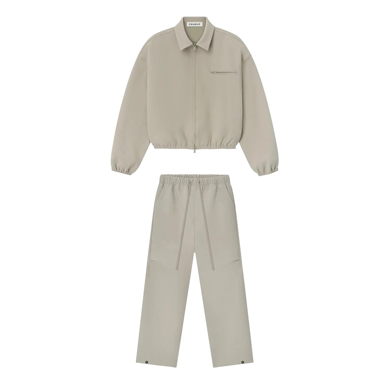 Clothing Manufacturers Custom Streetwear Running Oversized Zipper Sportswear Tracksuit Sweatsuits Unisex Sets for Men