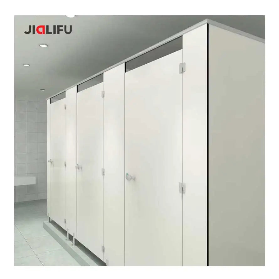 India Project Used Commercial Compact Laminate Panel Bathroom Partitions for School and Hospital