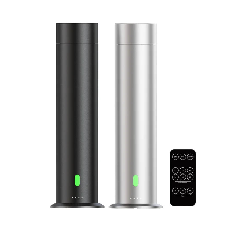 New 2024 Luxury Modern Electric Hotel Home Black Fragrance Aroma Room Spray air Freshener Machine Waterless Scent Diffuser