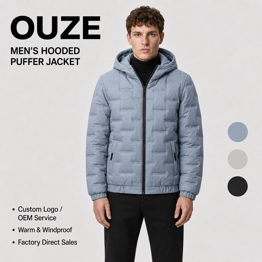 Clothing Manufacturer Streetwear High Quality Formal Winter Tooling Camouflage Padded Jacket Puffer Men's Plus Size Winter
