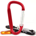 Baichao 5D Shaped Flat Quick Link Aluminum Alloy Snap Clip Custom Logo Lightweight Carabiner Hook Anodic Oxidation Finish