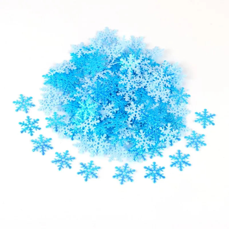 Hot Sale Snowflakes Confetti Decorations for Christmas for Wedding Birthday Holiday Party Table Decorations Supplies