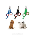 Customizable Size Pet Dog Nail Clipper Trimmer Stainless Steel Cat Nail Scissors Grooming Tools for Puppy Cat Paws PP Material