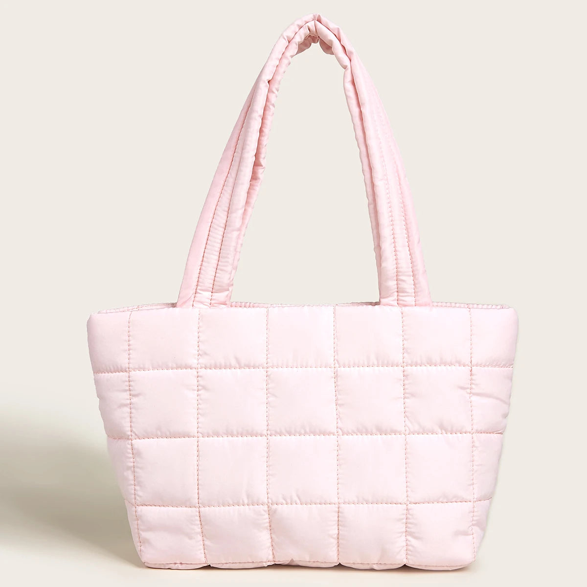 European Luxury Popular Soft Shoulder Bags Women Large Custom Logo Tote Bag