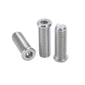 Hot Selling ISO M8 25mm Hexagon Torx Stainless Steel Fine Thread Self Tapping Screw Zinc Plated Metric/Inch