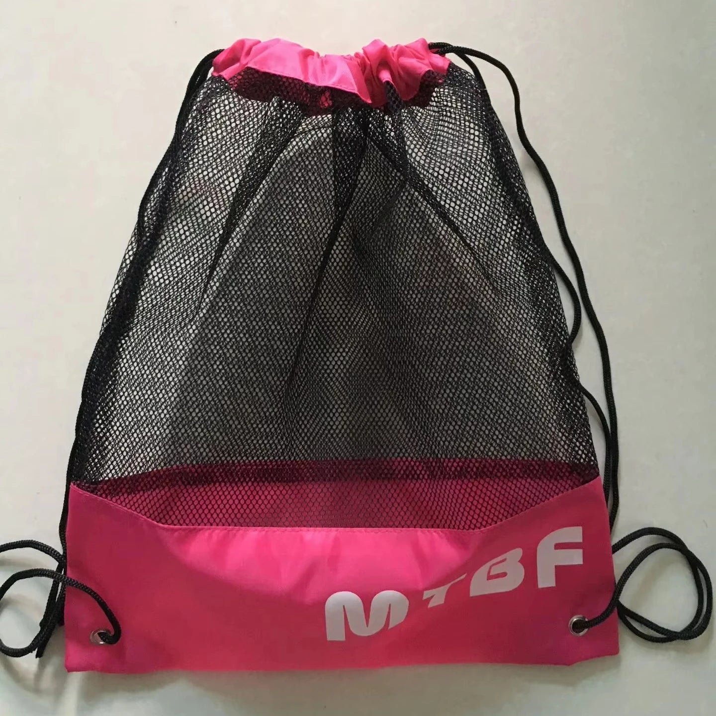 Factory Custom Logo Printed Nylon Polyester Drawstring Bag 210D 420D Oxford Outdoor Gym Sports Drawstring Backpack Bag