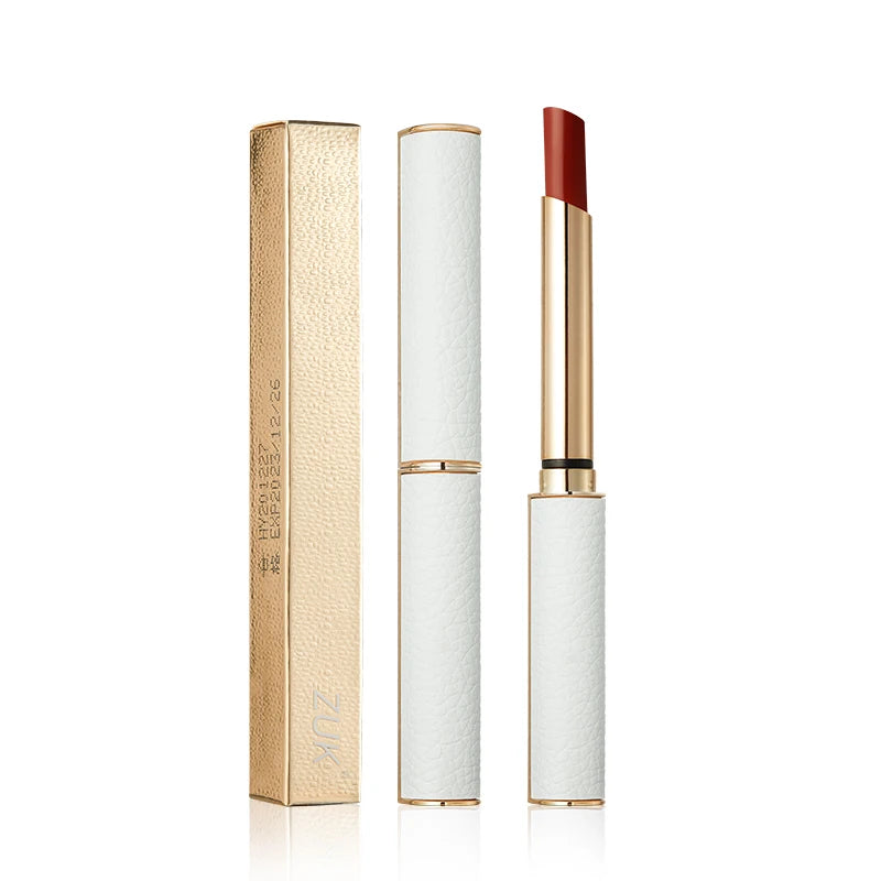 Private Label Metallic Thin Tube Nourish Long Lasting Matte Velvet Misty Feeling Lipstick